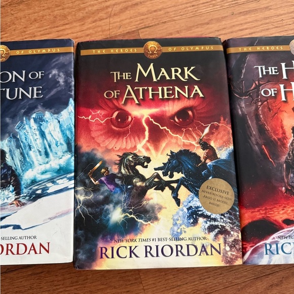 The Hero’s of Olympus Series Book 2-4 Rick Riordan - Picture 3 of 9